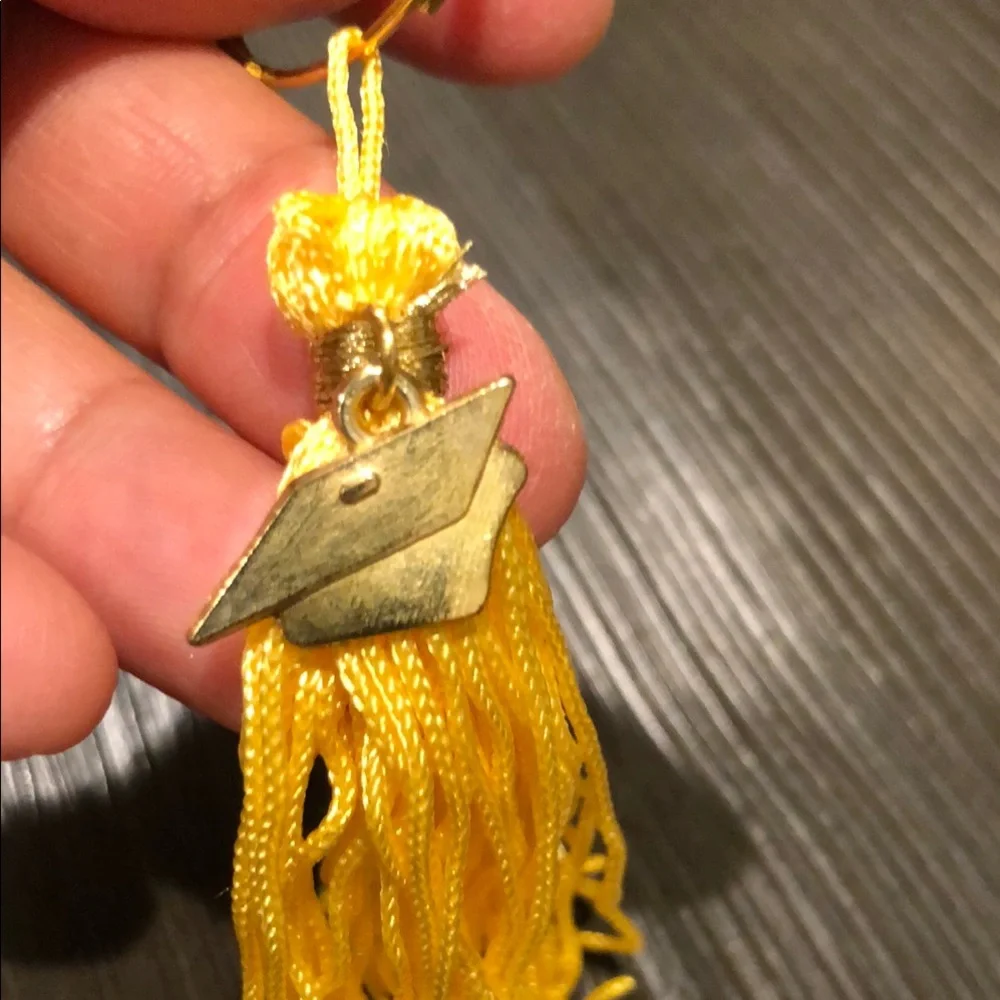 Yellow Tassel Keychain lot of at least 48